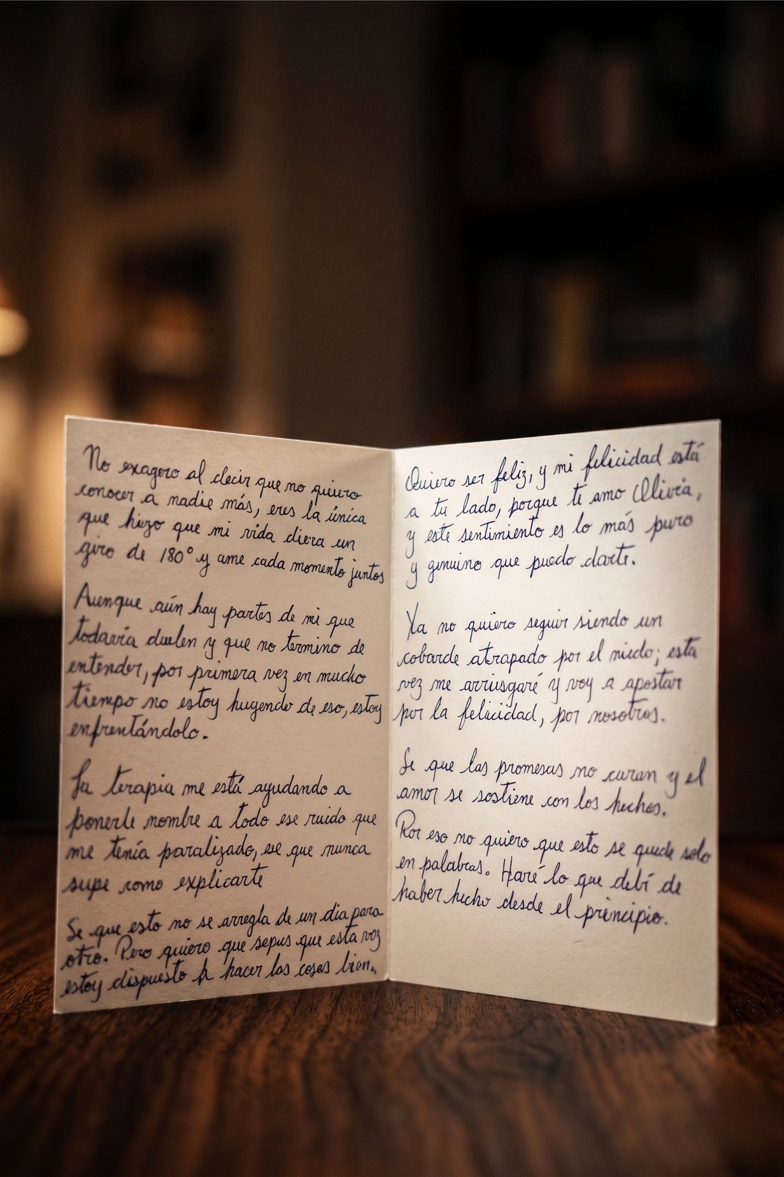 La carta que por fin se escribió