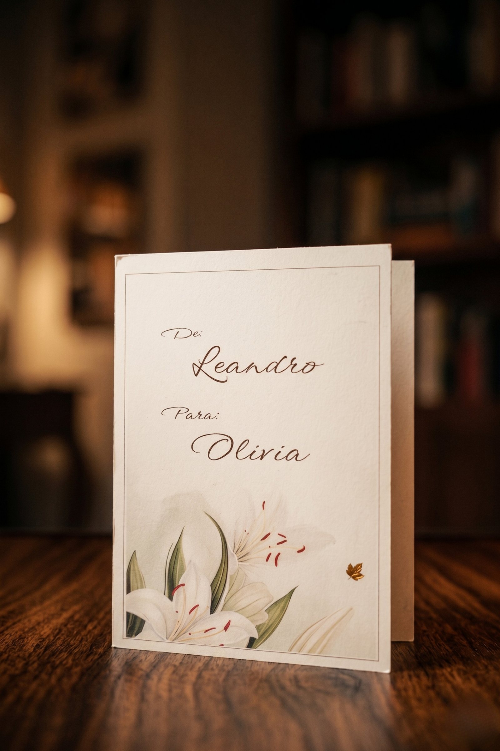 De Leandro, para Olivia