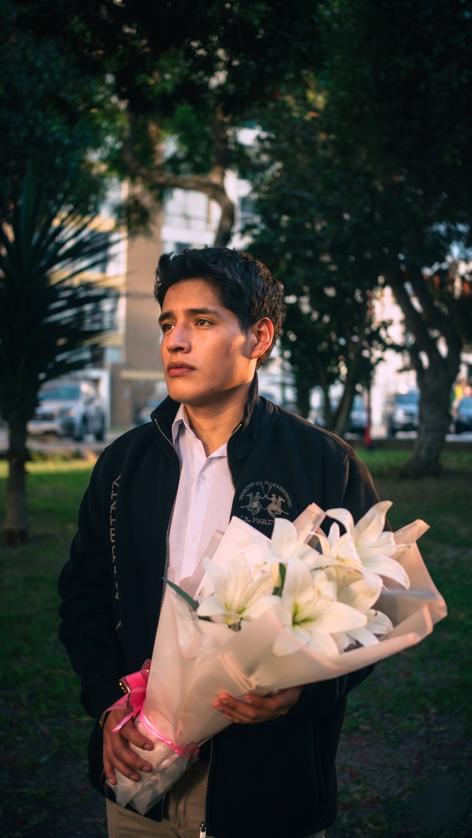 Leandro · enfrentar en lugar de huir
